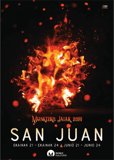 Cartel fiestas de Muskiz 2019