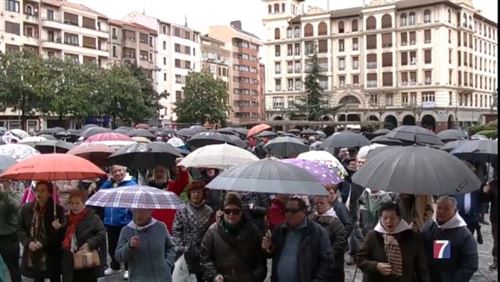 Los jubilados de Barakaldo se rebelan contra el ministro de Seguridad Social