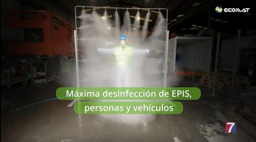 ECOMAT, la PYME de Bizkaia que ha desarrollado el arco de desinfección del COVID 19