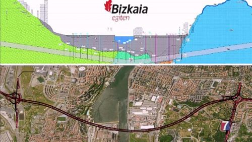 La Diputación adjudica el proyecto de construcción del túnel bajo la ría