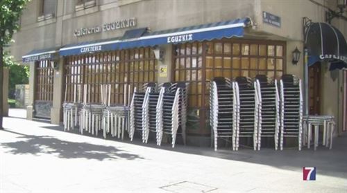 40.000 euros dejará de percibir el ayuntamiento de Santurtzi por no cobrar la tasa de terrazas