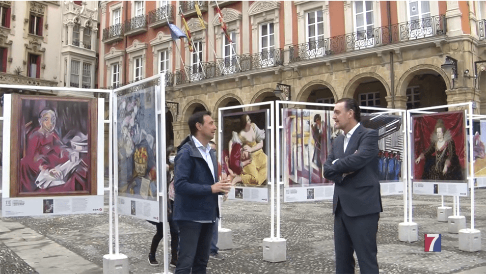 El Museo de Bellas Artes inicia “kalejira” en Portugalete