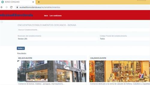 El Ayuntamiento de Sestao se adhiere a la campaña Euskadi Bono Denda