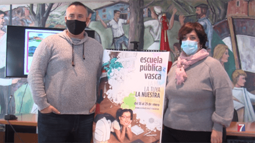 Abanto impulsa la matriculación en los colegios de la localidad con una campaña propia