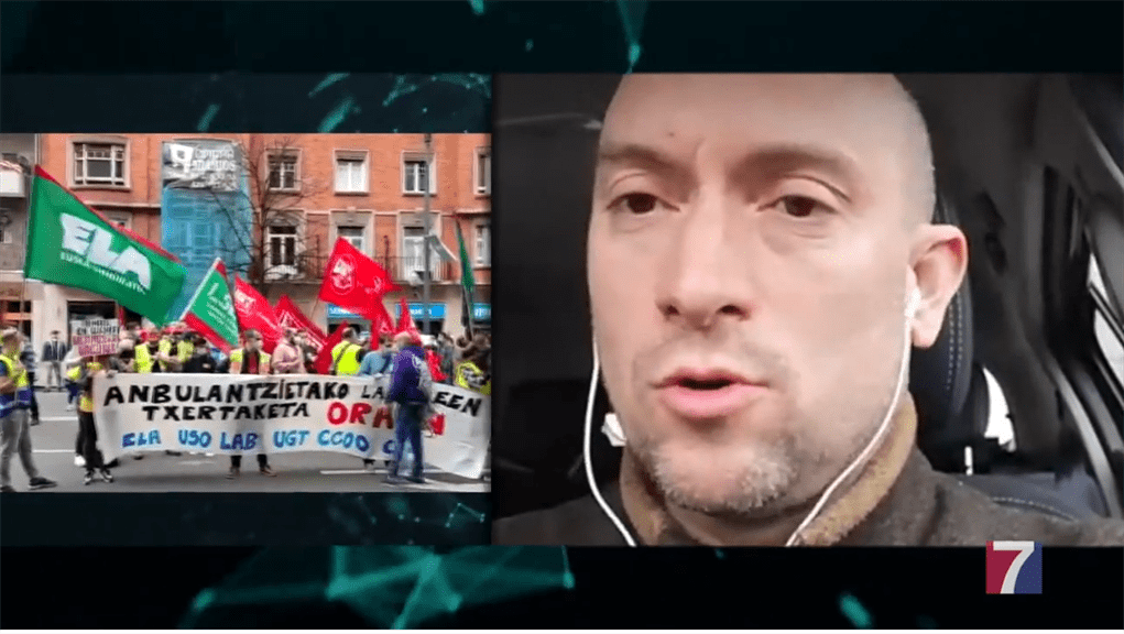 Los trabajadores de ambulancias reclaman ser vacunados (2)