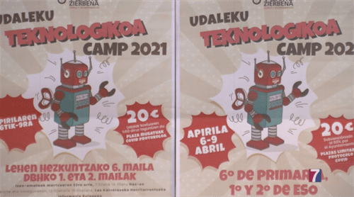 Primer campus tecnológico para los jóvenes de Abanto en Semana Santa
