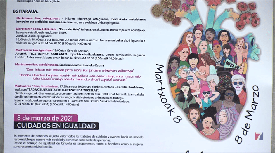 Ortuella se vestirá de morado el próximo 8 de marzo