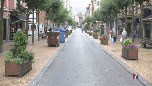 El paseo de Los Fueros será peatonal a partir del 6 de agosto