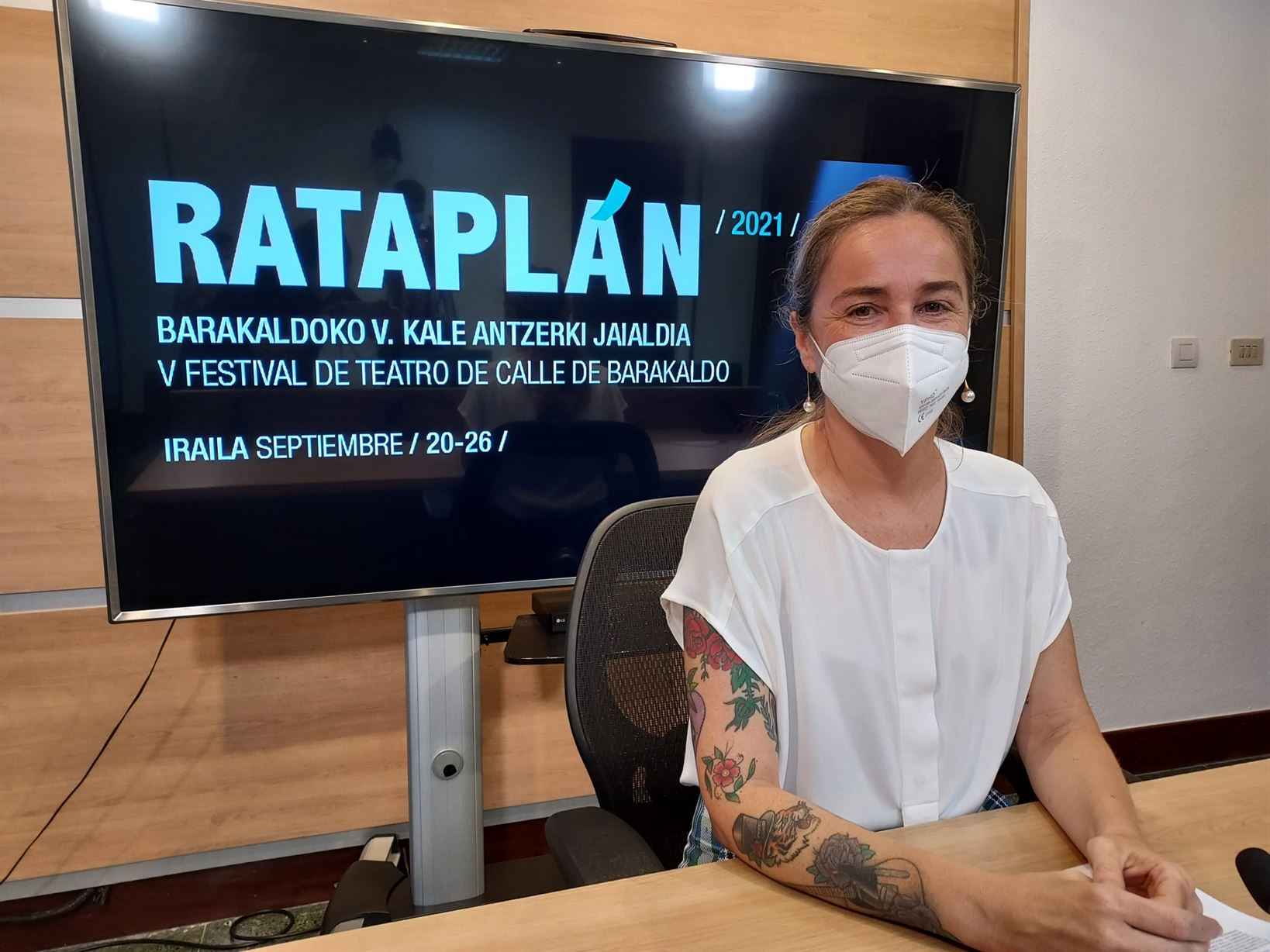 El festival Rataplán cumple 5 años trasladando el teatro a las calles de Barakaldo