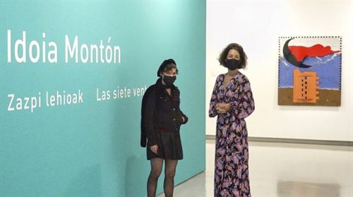 Sala Rekalde muestra la obra pictórica de Idoia Montón “Las siete ventanas”