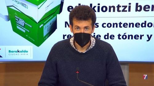 Barakaldo instala contenedores para la recogida de tóners y cartuchos de tinta