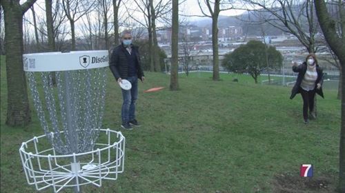 En marcha el campo de Disc Golf de la Margen Izquierda