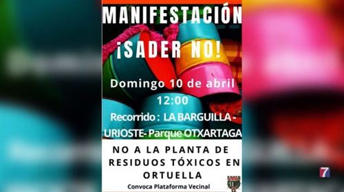 Convocan una manifestación contra la planta de reciclaje de residuos industriales de Ortuella