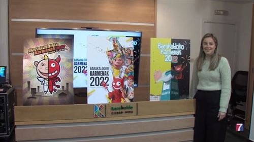 A votación popular los tres carteles seleccionados para anunciar los Cármenes de Barakaldo