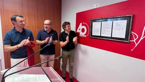 La Agrupación Socialista de Cruces conmemora su 40 aniversario