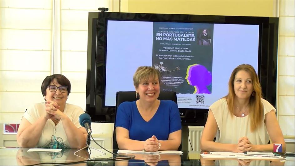 Portugalete empodera a sus mujeres construyendo robots