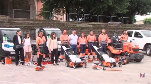 Tras 18 años, Sestao dispone de un nuevo contrato de jardinería con importantes mejoras