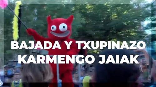 Sigue Directo en TELE7 la Bajada y el Txupinazo KARMENGO JAIAK 2022