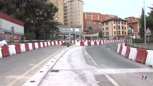 Avanzan las obras del bidegorri que unirá Barakaldo con Bilbao en 2023