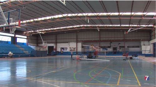 Comienzan las obras de reforma del polideportivo de Ortuella