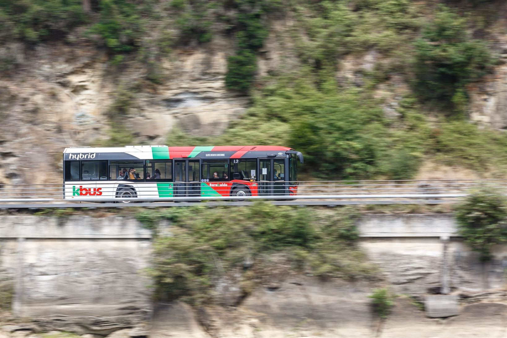 Imagen del autobús urbano Kbus