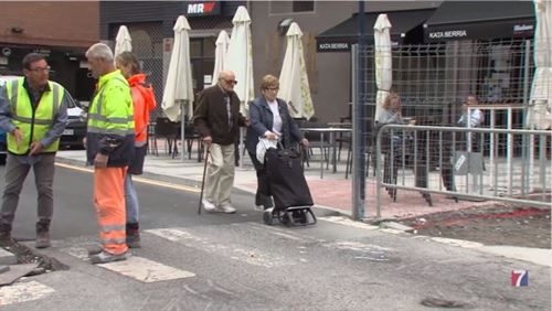 Piden mayores medidas de seguridad en las obras de la calle San Vicente de Barakaldo (3)