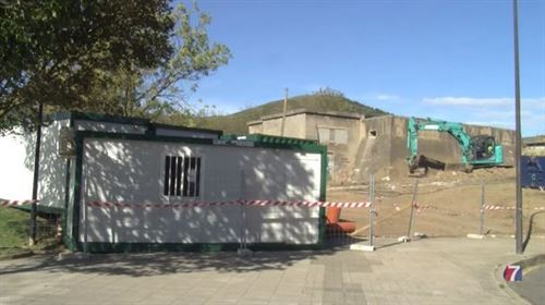 Comienzan las obras para un nuevo aparcamiento público y gratuito en el barrio santurtziarra de Kabiezes