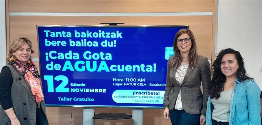 Barakaldo muestra por qué “Cada gota de agua cuenta”