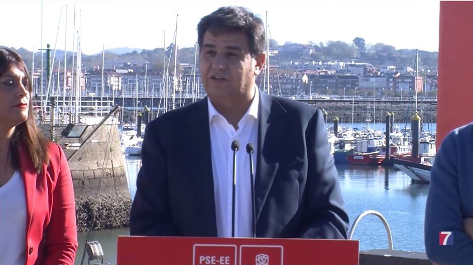 Juan Andrades ofrece trabajo, trabajo y trabajo al pueblo de Santurtzi