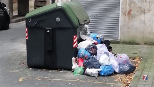 EHBildu denuncia un empeoramiento notable del servicio de limpieza en Sestao