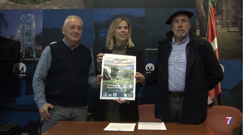 Escolares muskiztarras repoblarán el monte incendiado en 2019