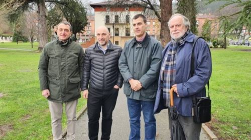 Zalla se suma a la red BiziPark con la instalación de un aparcamiento seguro para bicicletas