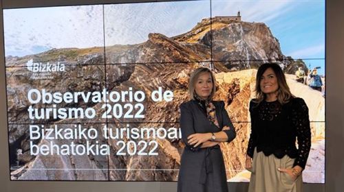 Con un crecimiento del 8 %, Portugalete destaca en el balance de turismo de Bizkaia.