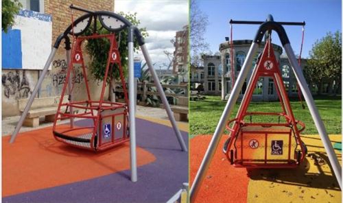 Santurtzi contará con un columpio adaptado a sillas de ruedas en Ranzari