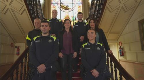 La Policía Local de Santurtzi incorpora 5 nuevos agentes