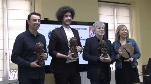 Portugalete recibe orgullosa a sus 2 cineastas más célebres y laureados