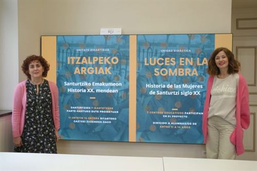 Escolares sacarán a la luz a aquellas mujeres que forman parte de la historia de Santurtzi