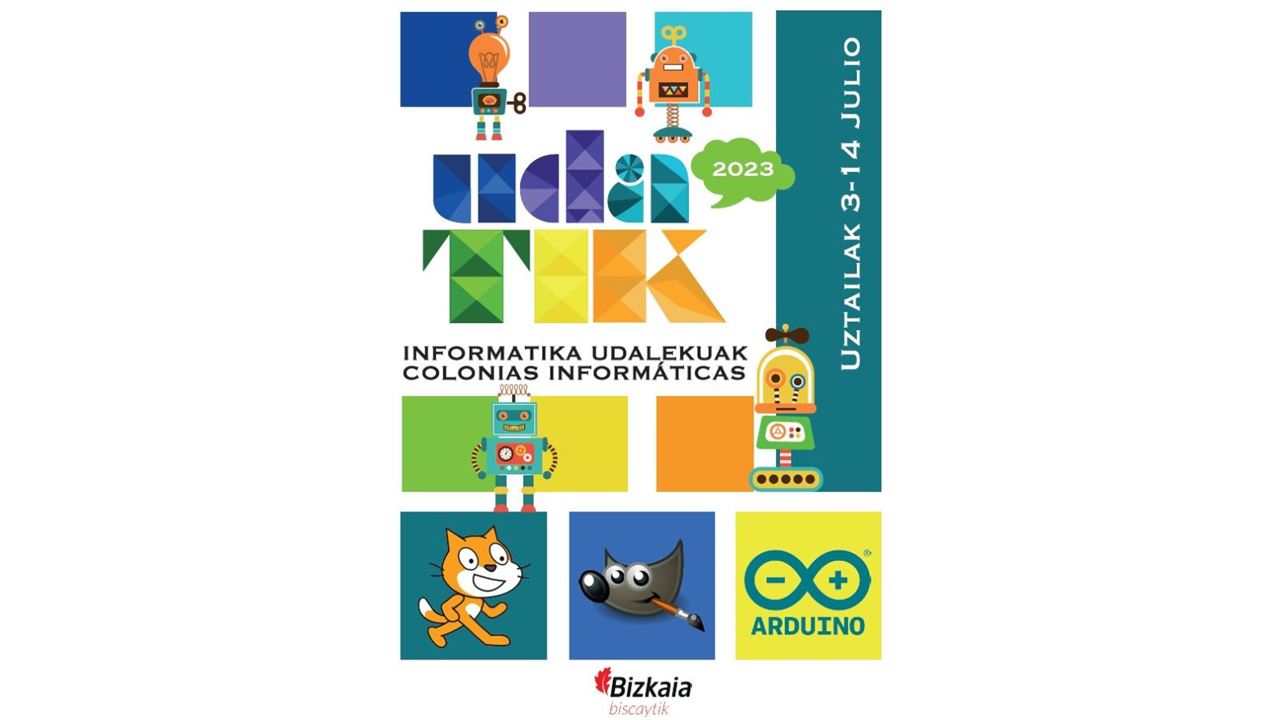 Abierta la inscripción para las colonias informáticas UdaTIK (2)