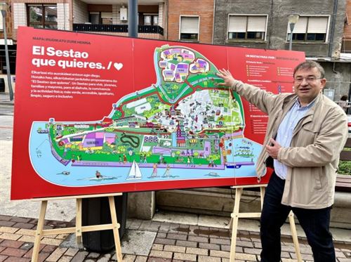 El PSE imagina un Sestao dónde apetece vivir