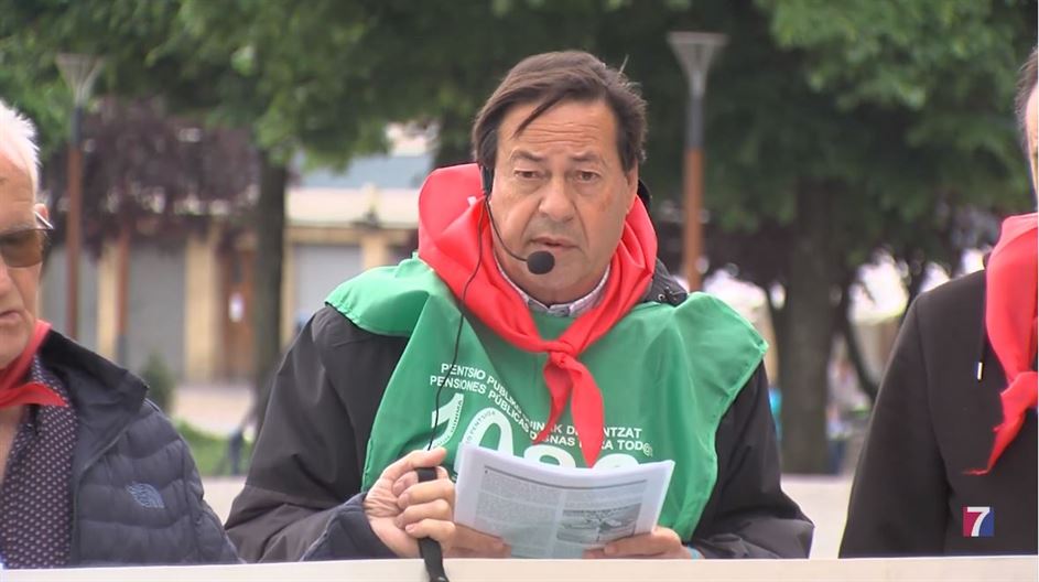 Los pensionistas de Portugalete se manifestarán en Bilbao en apoyo a los trabajadores de Osakidetza