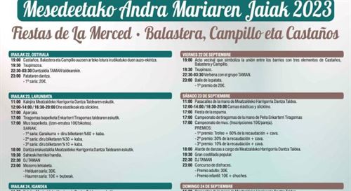 El calendario festivo aún no se ha cerrado en Abanto