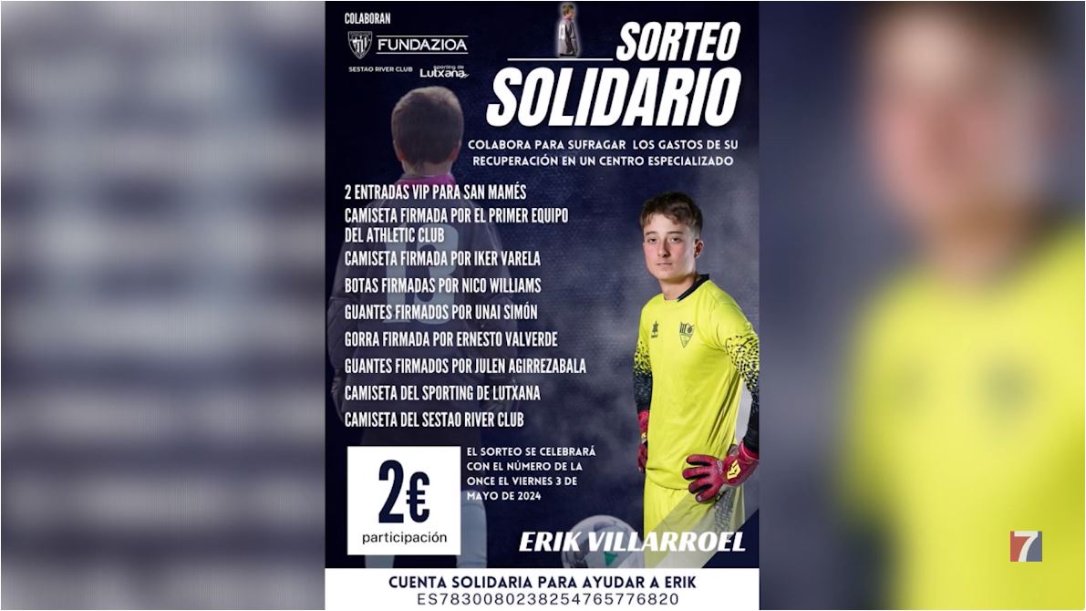 Recaudan fondos para la rehabilitación de un joven deportista de Margen Izquierda tras despertar de un coma