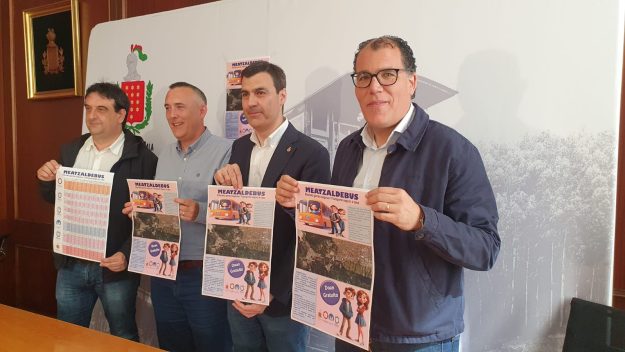 Meatzaldebus Nuevo servicio de autobús nocturno para fiestas de Zona Minera