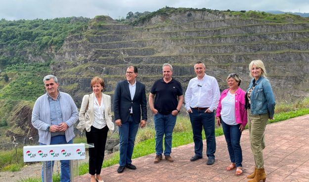 Alcaldes de Zona Minera y Encartaciones hacen público su malestar por el trazado de alta tensión que transcurrirá por ambas comarcas