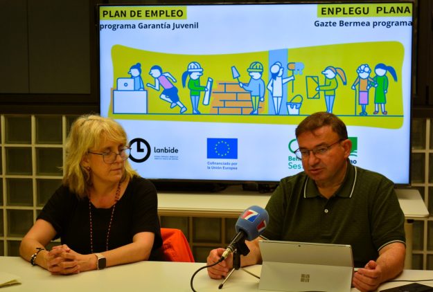El Plan de Empleo Joven de Sestao oferta 2 puestos de trabajo