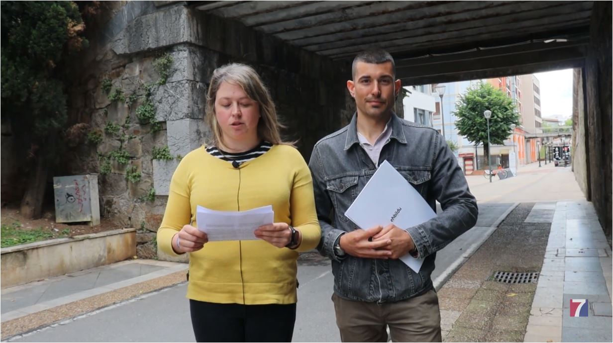 EH Bildu aporta propuestas para fomentar un uso seguro de la bicicleta en Barakaldo