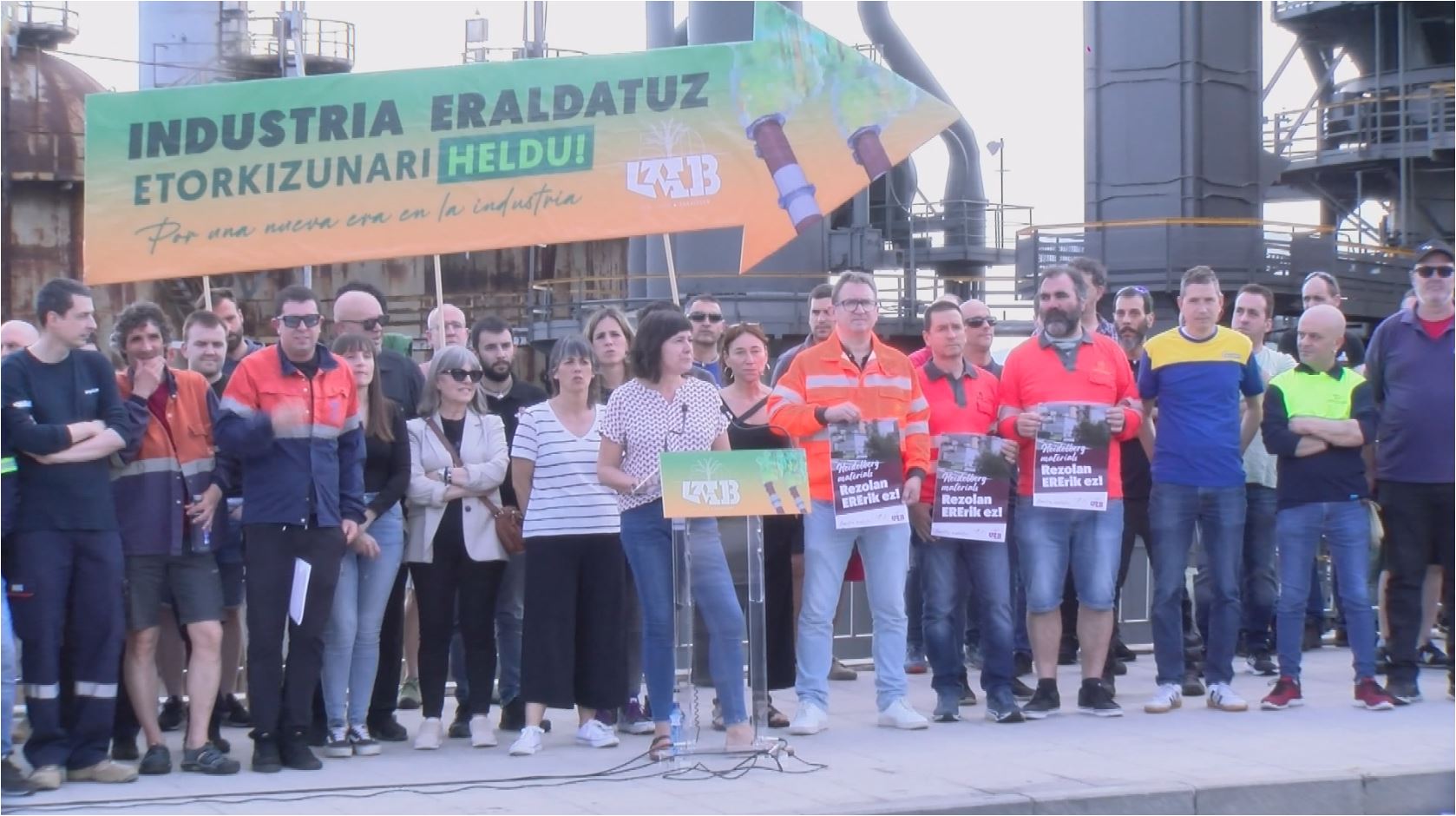 LAB denuncia la falta de una política industrial que defienda los intereses de los trabajadores