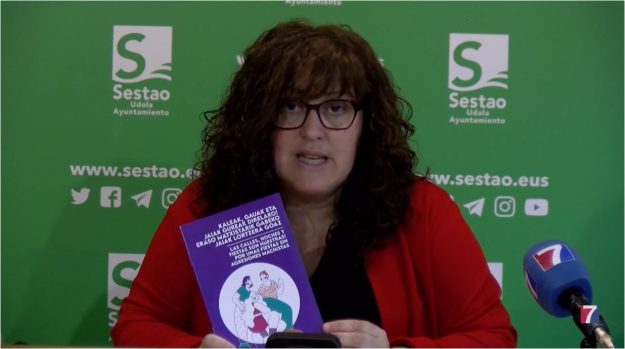 Sestao distribuye una guía sobre violencia machista entre el alumnado de la ESO