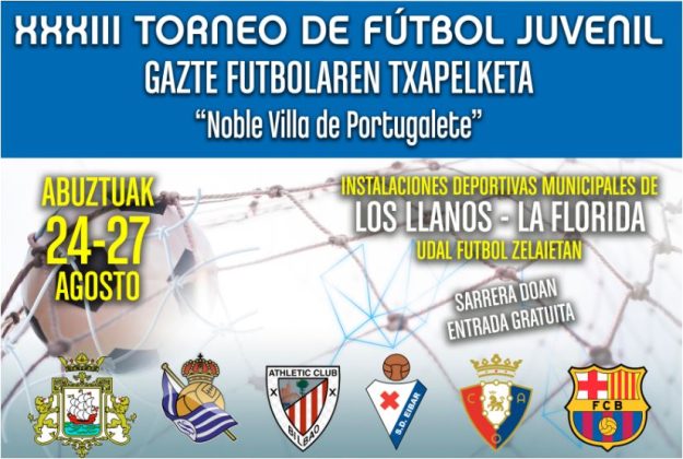 Agosto será un mes de torneos deportivos en Portugalete
