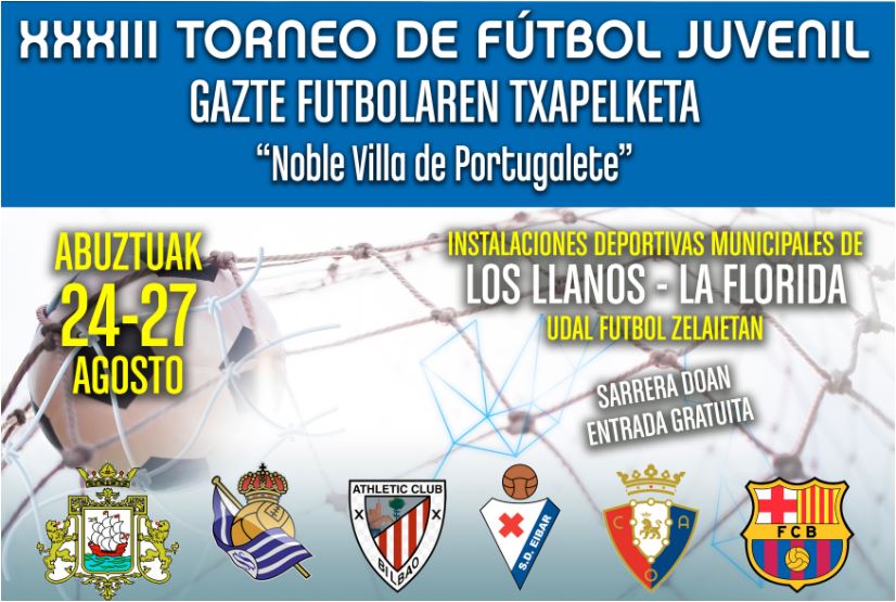 Agosto será un mes de torneos deportivos en Portugalete